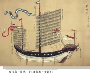 银镶舱舷十五格,水密隔舱护福船2