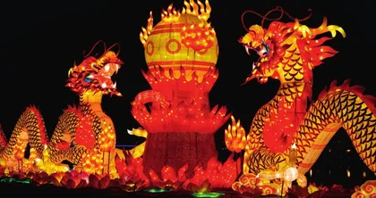 繁光疑星落,巧灯竞琳琅——洛阳宫灯2