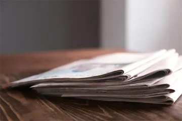一张泛黄的作文报