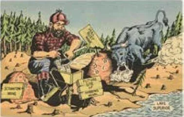 19世纪美国荒诞生物:诞生自伐木林中的奇异想象5