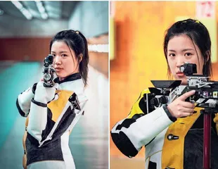 杨倩:年举八万枪 微靶大心脏2