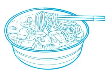 一碗荆芥手擀面