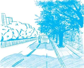 在路上