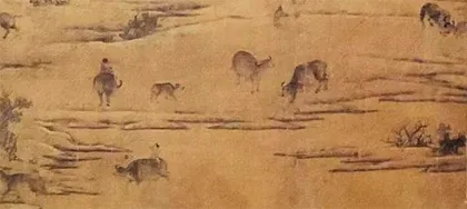北宋·江山放牧图