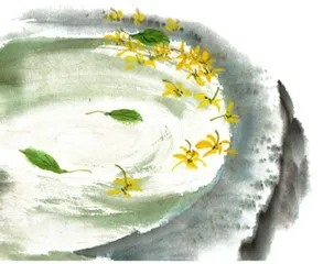 花落的声音
