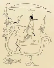 帛画·人物御龙图1