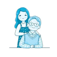 父亲是个老党员