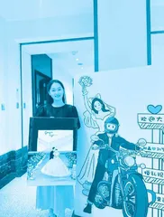 婚礼绘画师，用画笔记录浪漫时刻