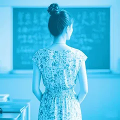 老师的背影