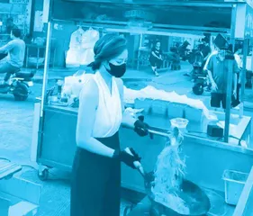 “炒粉西施”精致出圈:为优美而生活值得尊重1
