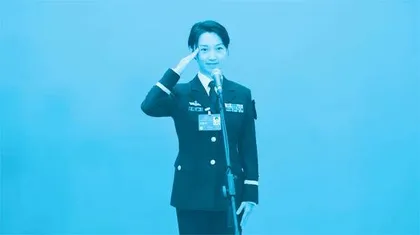 90后人大代表朱悦萌：青春永驻航母,逐梦万里海天
