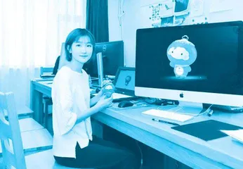 姜宇帆:让冬奥吉祥物“雪容融”终被世界看到1