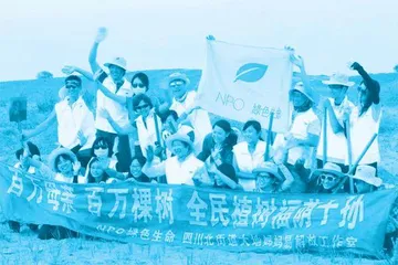 失独母亲:荒漠植树千万棵,把思念化作片片森林4