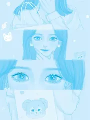 爱，藏在眼神里