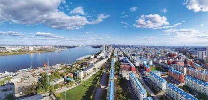 白山黑水，一江一城