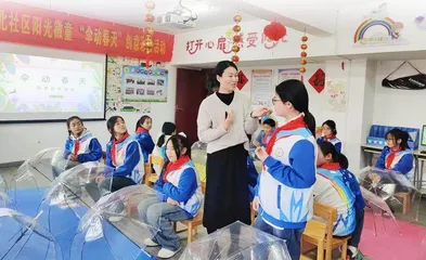 “伞”动春天 童心绘梦一场别开生面的创意彩绘活动在阜阳太和举行1