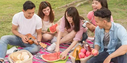 夏天吃瓜的正确打开方式