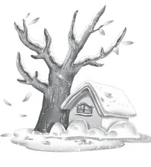 等待大雪封门