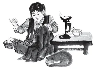  母爱是条“线”