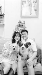 帅气空少与大码模特：爱的烟火踏月而来0