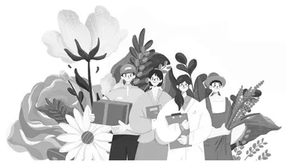 隐在人群，站到光里