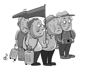 老年团卖墓地：生容易，活容易，生活不容易