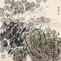 鱼龙破浪 鸥燕乘风