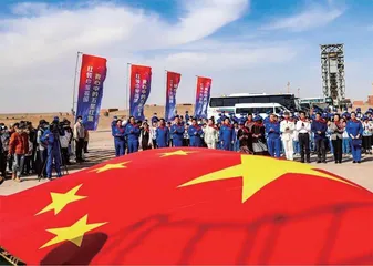 “争做新时代好队员”少先队员与载人航天面对面活动在中国酒泉卫星发射中心圆满举行(上)8