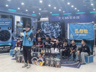 “飞马当空,银河斜挂”8