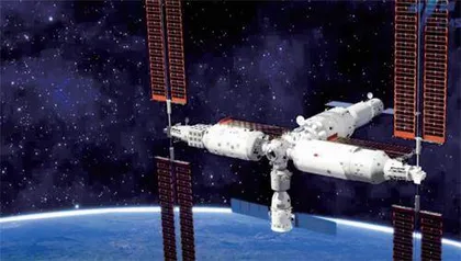 “太空电站”让中国空间站实现用电自由1