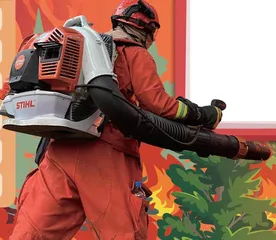 风力灭火机:森林火灾初期的灭火利器2