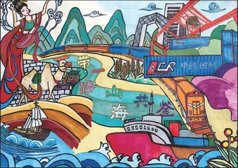 第三届“天宫画展”在中国空间站开展0