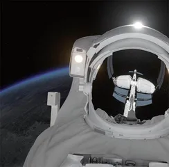 太空行走步步稳健