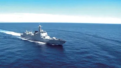 滔海中坚:国产052D型导弹驱逐舰1
