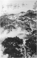 想念运河岸放歌的李白