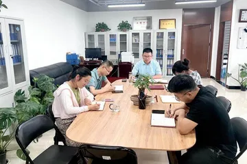 漯河市示范区审计和投资评审中心传达学习习近平总书记给南京审计大学留学生的重要回信精神