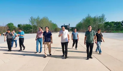 郑州市审计局　到新郑市黄帝故里进行调研