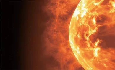 地球出现绚丽极光太阳“外衣”“漏”了一个洞?1