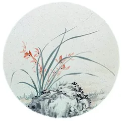 幽兰含薰待清风