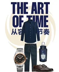 浪琴表优雅形象大使彭于晏从容节奏
