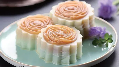 中秋节全家人一起DIY手工月饼2