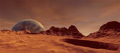 红色星球上