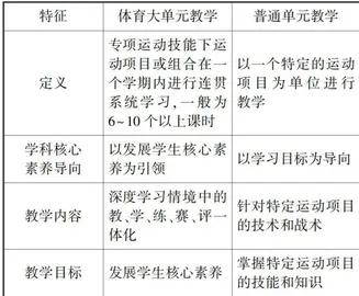 核心素养视角下小学体育大单元教学策略研究
