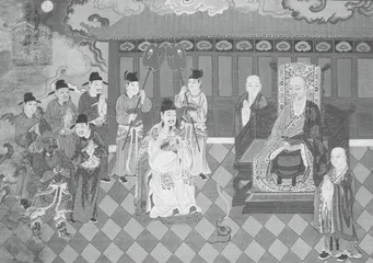 赏故宫雕塑,识明代女官3