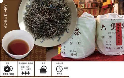 解密古法社前六堡茶2