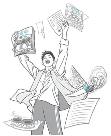书页间流淌的青春