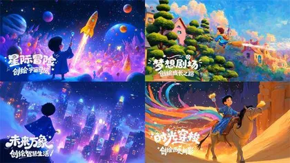 百万童画上云端！中国人寿美育活动十五年孵化“美学信使”1