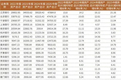 透视江苏省9家上市银行半年报：大体量增速更快1
