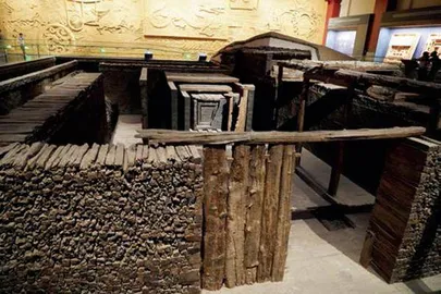 “黄肠题凑”再现,大葆台汉墓重新迎客1
