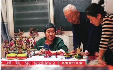 王文花：坚守70余年的面塑艺人